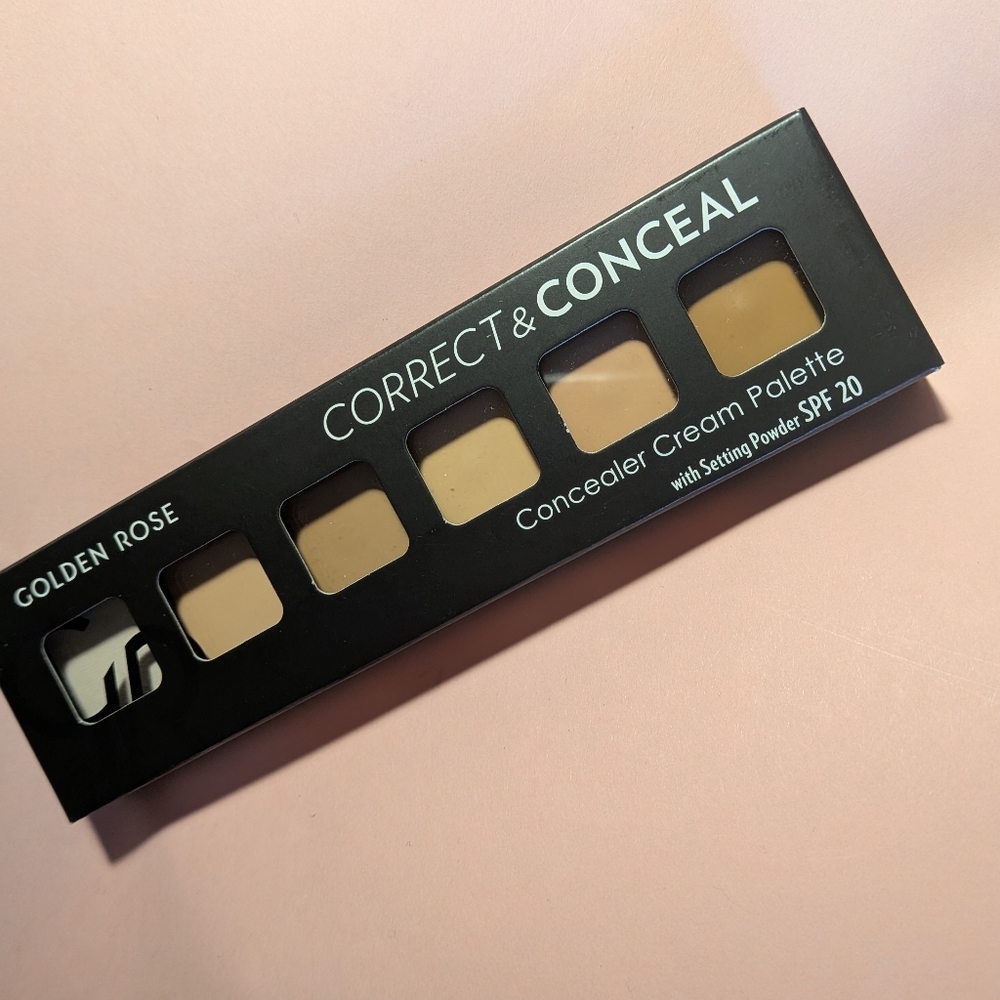 Correct & Conceal Concealer Cream Palette Celesty Ivory To Medium New SPF20